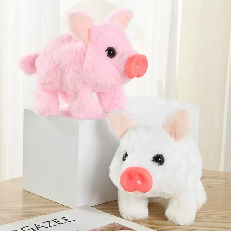 Interactive Realistic Animal Safe Electronic Plush Toy Soft Skin-Friendly Robot With Smart Voice Control For Easter Baby Kids