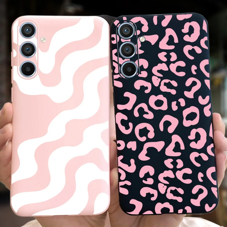 For Samsung Galaxy A54 Case 2023 Cool Fashion Moon Pattern Jelly Soft Silicone Phone Back Cover For Samsung A54 5G SM-A546B