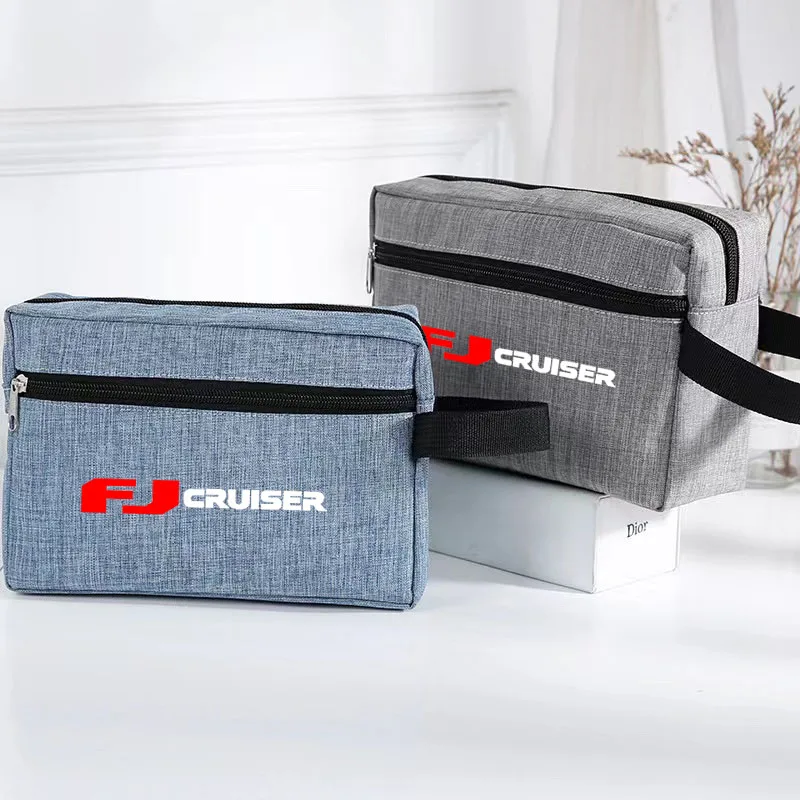 شاحن خط بيانات USB محمول قابس للسيارات ، رخصة القيادة ، حقيبة تخزين لتويوتا FJ كروزر ، اكسسوارات السيارات