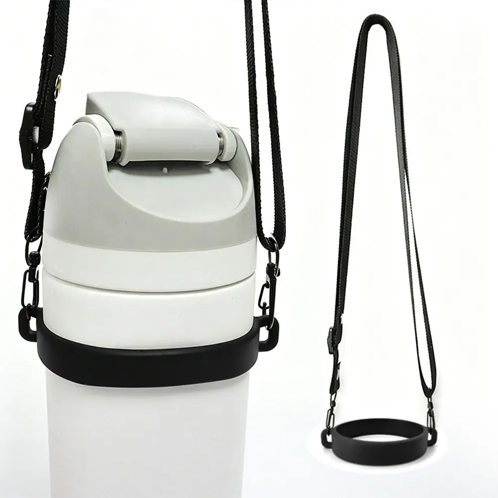 Portable Adjustable Water Bottle Strap Multi-Color Nylon Braid Shoulder Strap Universal Bottle Carrier for Outdoor