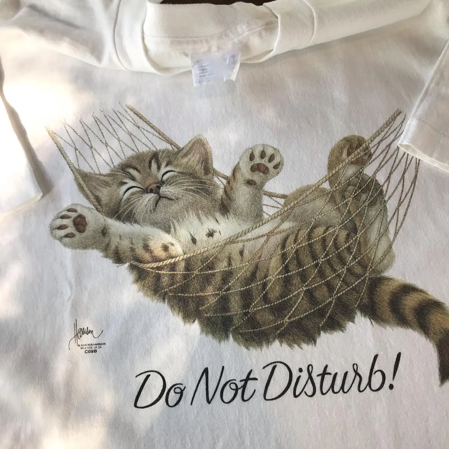 Hand-Drawn  Print T-Shirt Short Sleeve Unisex Oversize Comfortable Breathable Cotton Minimalist Style Summer Fashion