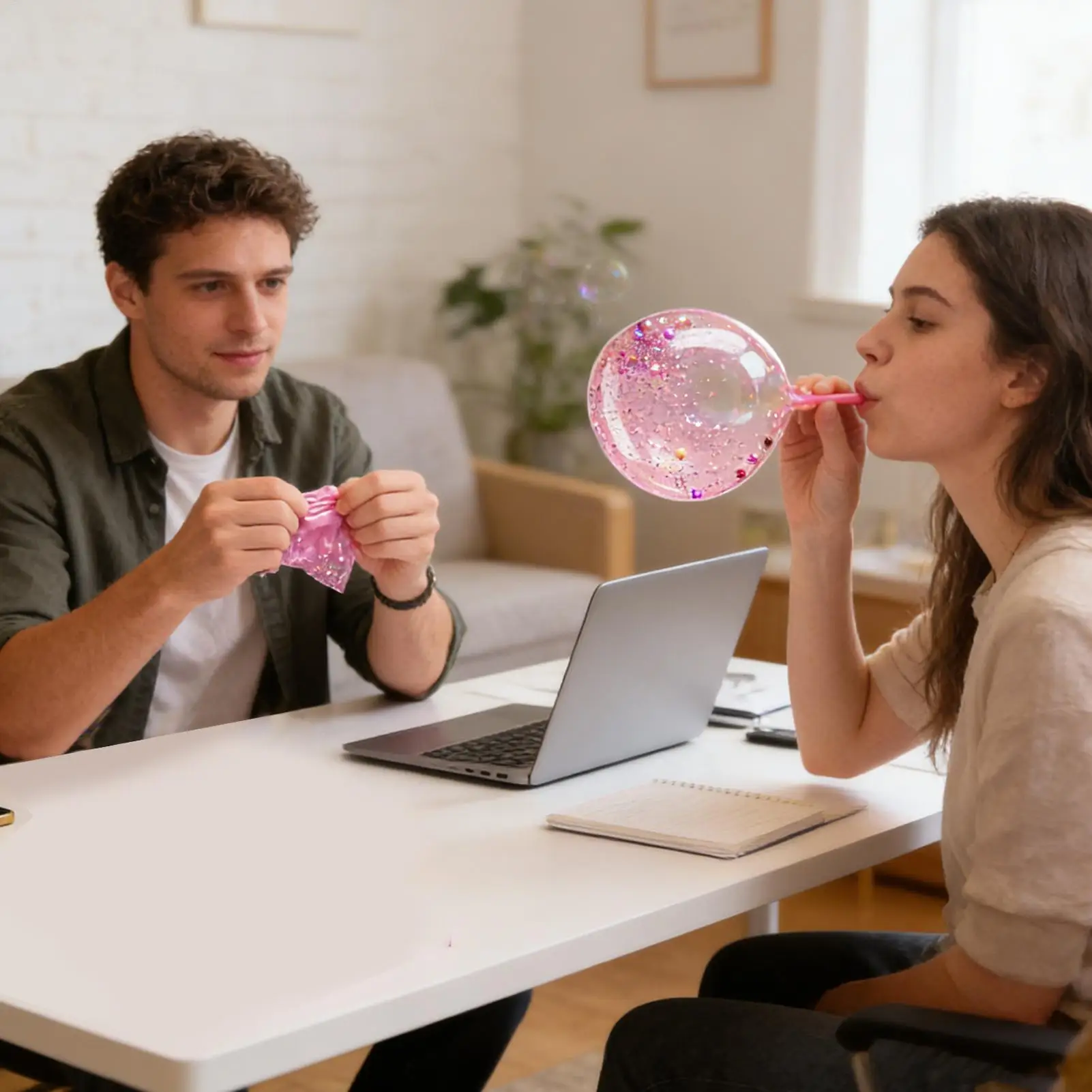 Bubble Kit DIY Funny Soft Interactive Relief Funny DIY Kits For Kids For Boys Girls Classroom Home Playroom Bedroom Travel