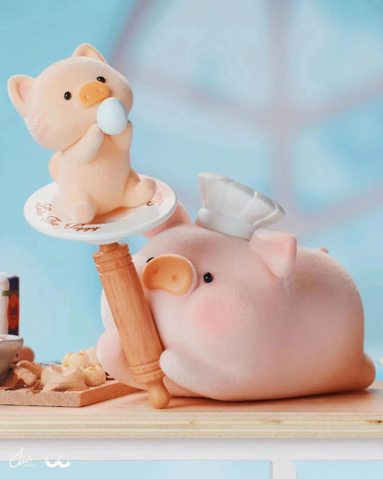 Lulu the piggy pigchelinレストランブラインドボックス、ミステリー