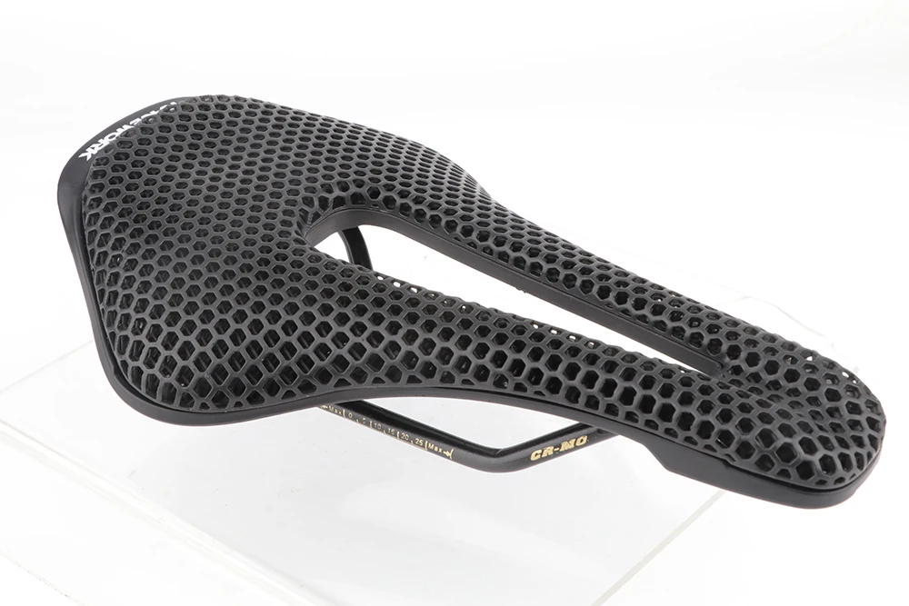 Racework mtb 3d gedruckt sattel bienenstock struktur hohl rennen klappbares rennrad bequeme sättel waben kissens itz – Detail 12