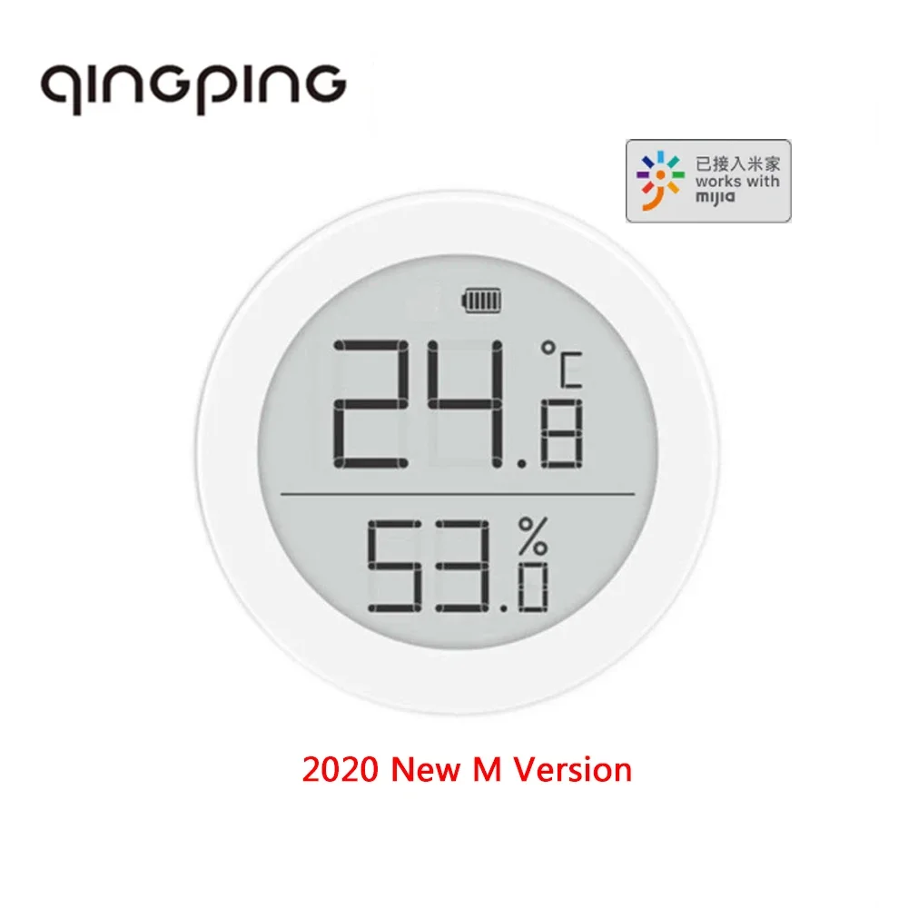 Cleargrass Qingping Bluetooth Thermometer Hygrometer Temperatuur Vochtigheidssensor Voor Apple Siri Homekit/Mi Mijia App Home