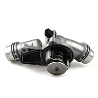 11531437040 Termostato de refrigeración de motor de coche, salida de bomba de agua refrigerante para BMW E46 E39 X3 X5 Z3 Z4 320i 325i 330i 525i 530i