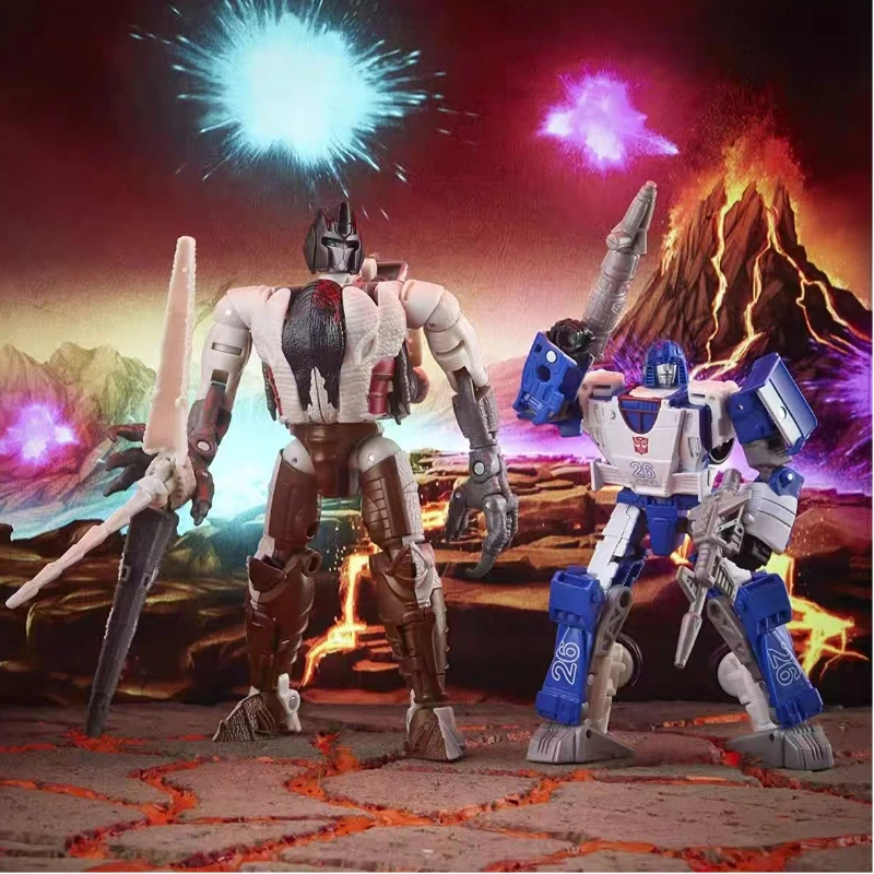 Kingdom Series Stock Toys Transformateur Grimlock Mirage costume figurines robot modèle figurines à collectionner pour les amateurs cadeau