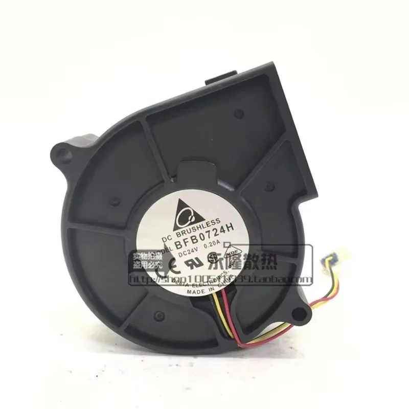 

Новый вентилятор охлаждения BFB0724H 24В 75*75*30ММ 0.20А 7СМ для преобразователей частоты и турбин
