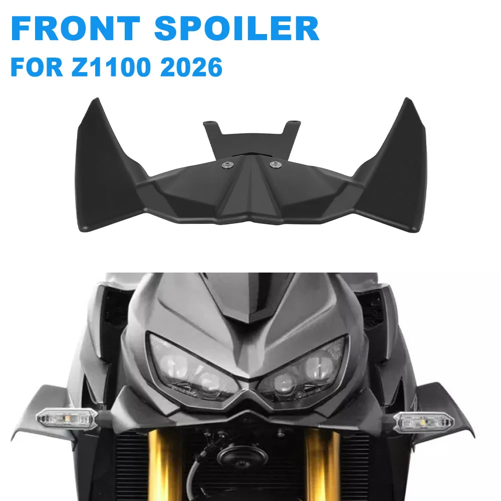 Spoiler avant de moto pour Kawasaki Z1100 Z 1100 SE 2026, déflecteur d'aile aérodynamique avant pour carénage nu