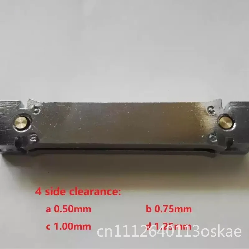Diamond rhinestone thin wall drill bit cutter tooth re-welding magnet magnetic welding positioner outside fixture