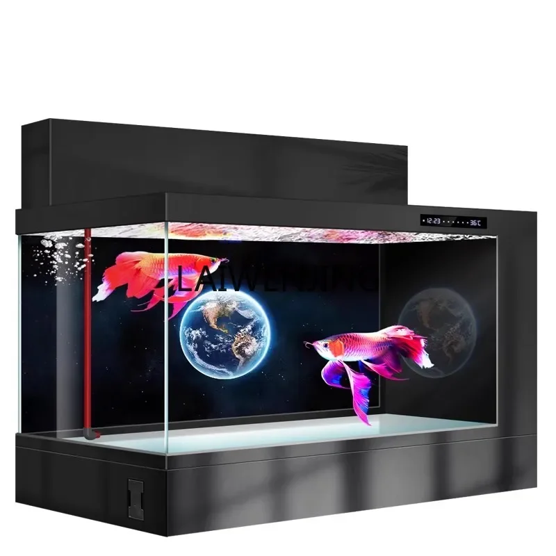 HLZ filter fish tank large ecological water-free koi special aquarium can be customized