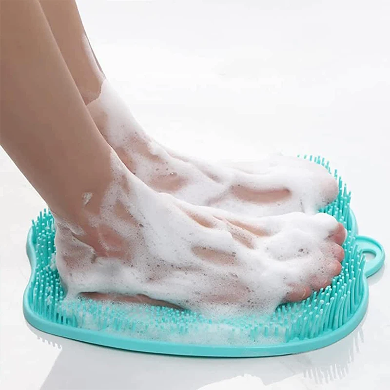 Foot Care อาบน้ําฟุต Scrubber เครื่องซักผ้าแปรงลบผิวสําหรับฟุต Washbrush ฟุตในครัวเรือนแปรงเครื่องซักผ้า Peel Off Dead Skin