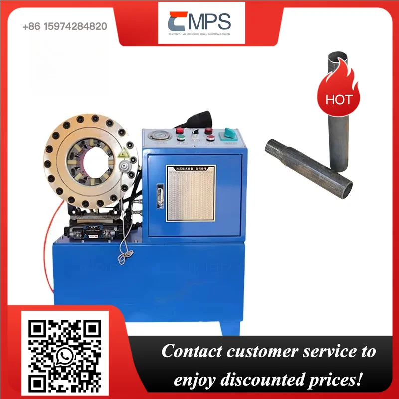 Efficient Precise Pipe Shrinking Machine Hose Crimping Machine for Construction Machinery Hydraulic Hose Connection Processing