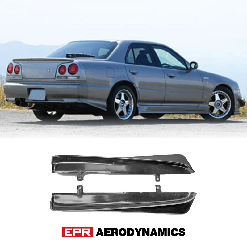 

For Nissan R34 Skyline Sedan 4-door HSM Type Rear Spat (Can Use on Early or Late Model) Exterior Body Accessories Kits