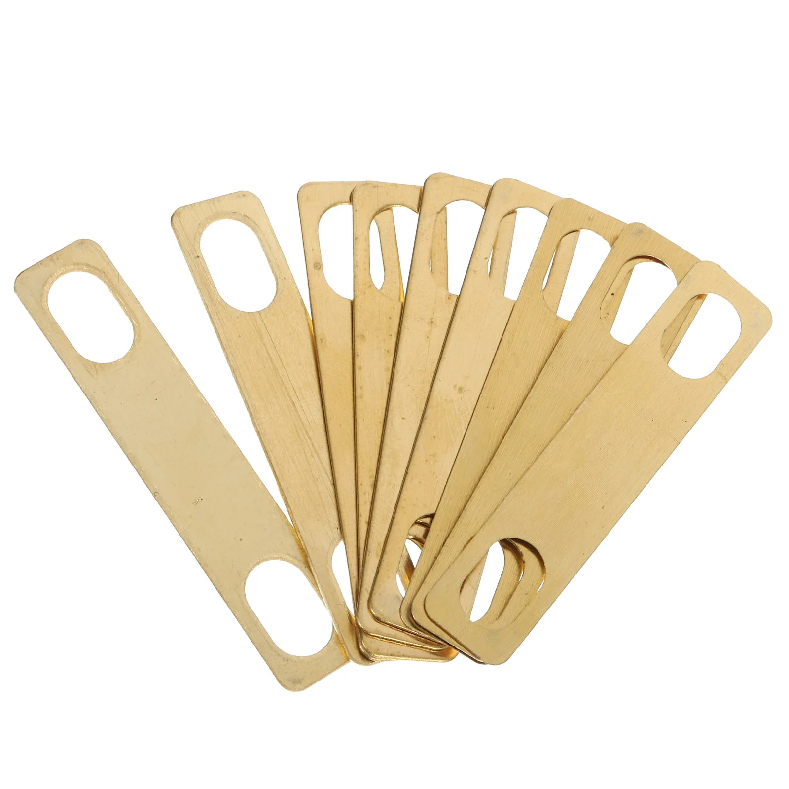 

10 Pcs Guitar Accessories Electric Reinforcement Board Neck Shim Steel Plate Durable Shims Parts Acoustic