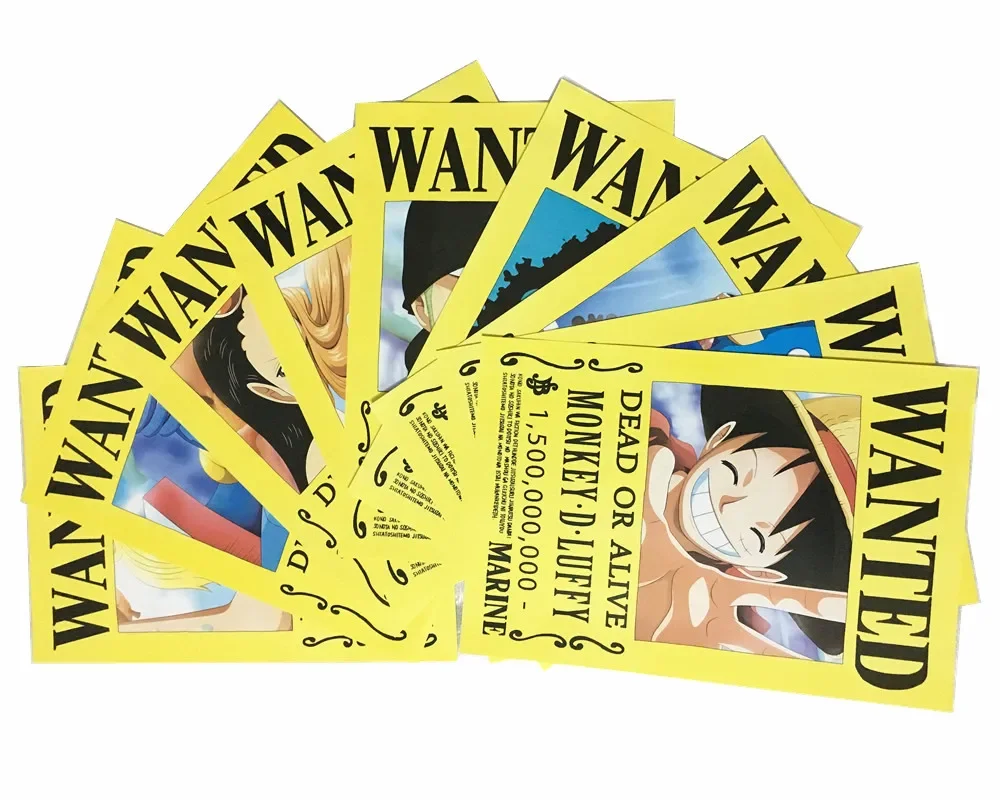 Boîte à cartes rares ONE PIECE, dessin animé japonais, Luffy Zoro Nami