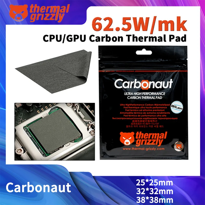 0.2mm Thermal Carbon Silicone Carbonaut Flexible Pad Pad