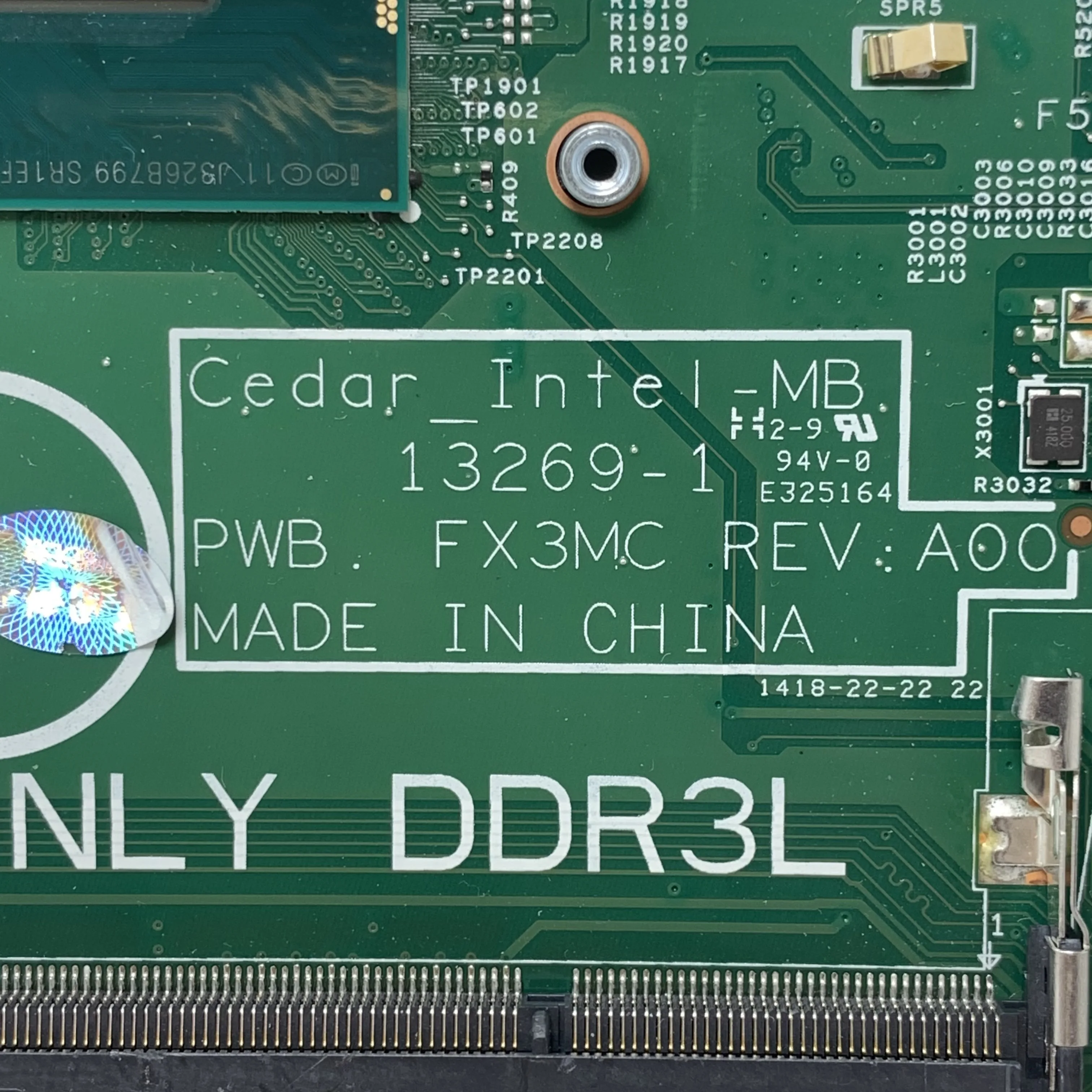 

13269-1 CN-06YPRH 06YPRH 6YPRH 0P8H6J Mainboard For Dell Inspiron 3442 3542 5748 Laptop Motherboard W/SR1EF I5-4210U 100% Tested