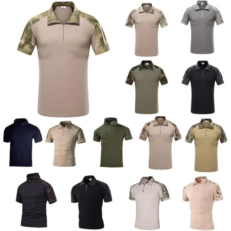 camisa-tatica-masculina-de-manga-curta-com-ziper-camiseta-para-treinamento-ao-ar-livre-ideal-para-caminhadas-camping-pesca-e-fitness