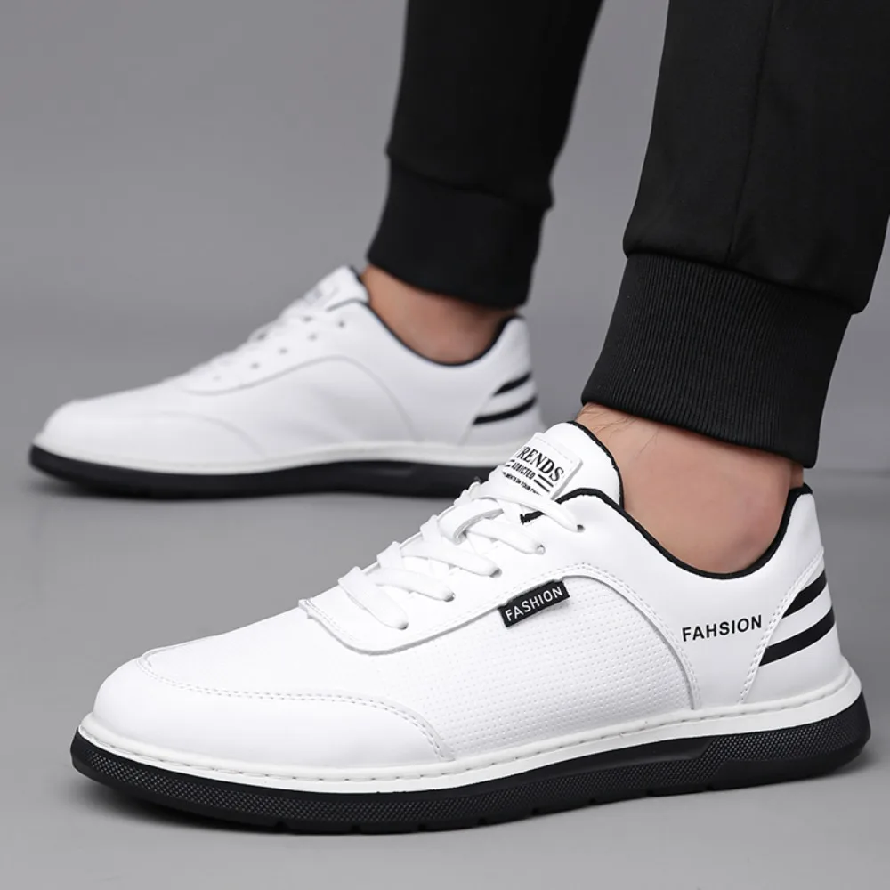 

2026 Best-selling high-quality men's casual leather shoes, board shoes, white sneakers