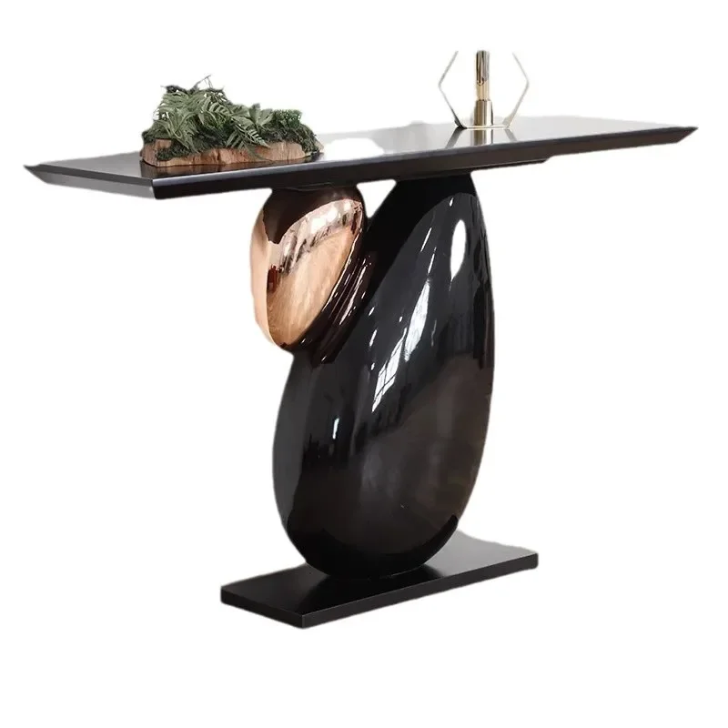 

Modern simple entrance cabinet Hotel corridor aisle decorative strip case entrance platform