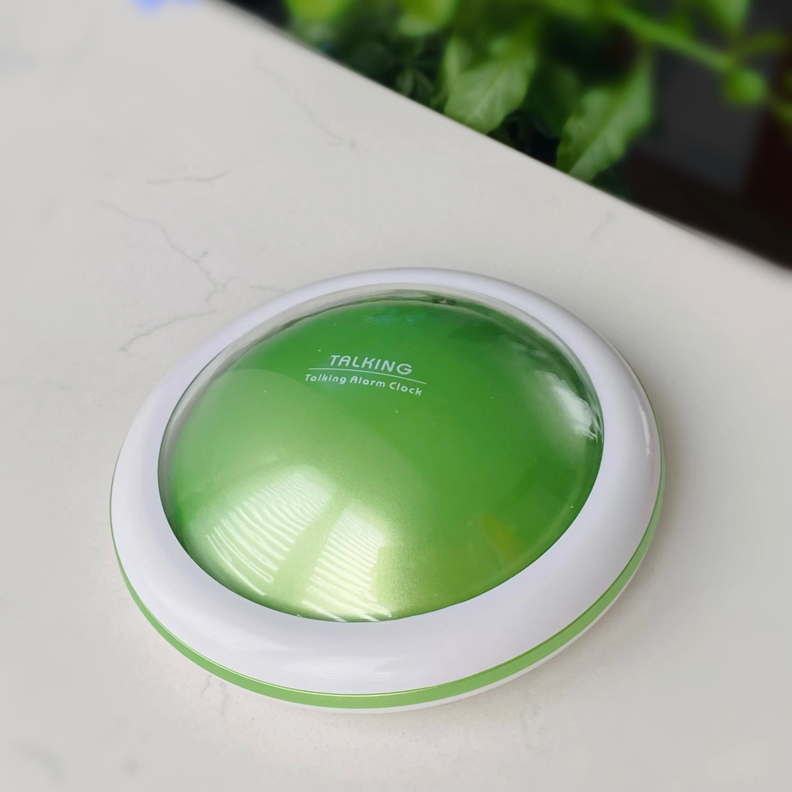 

English Talking Alarm Clock Sound Time Temperature Broadcast Voice Birthday Gift for Kids the Elderly Visual Impaired People