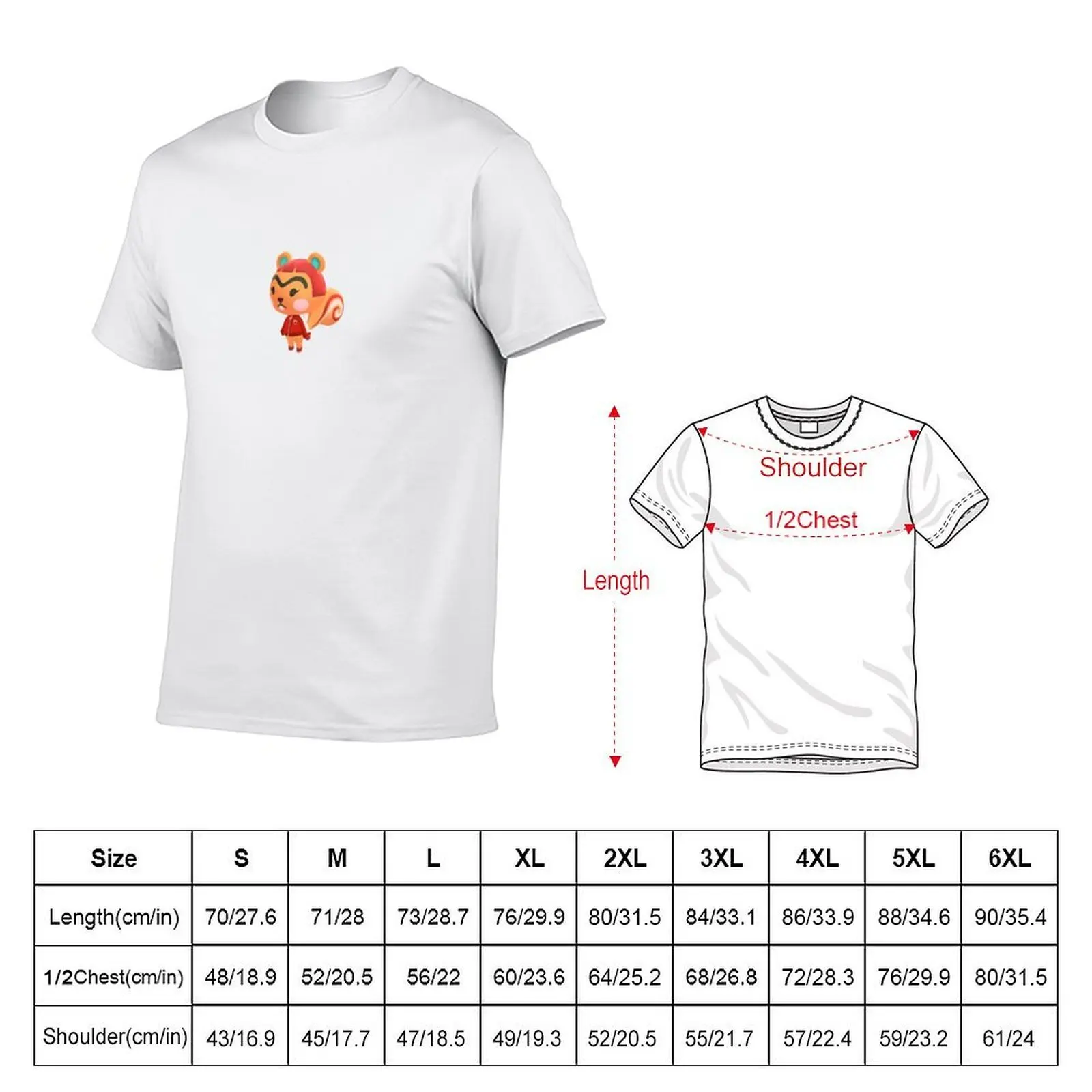 ACNH Hazel T-Shirt cotton t shirts high quality t shirt for man T-Shirt