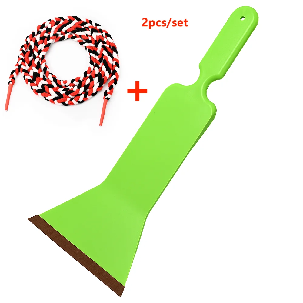 

Window Tinting Film Install Squeegee 300cm Car Cleaning Water Absorbed Rope Handle Bulldozer Car Vinyl Wrap Scraper Tool Set