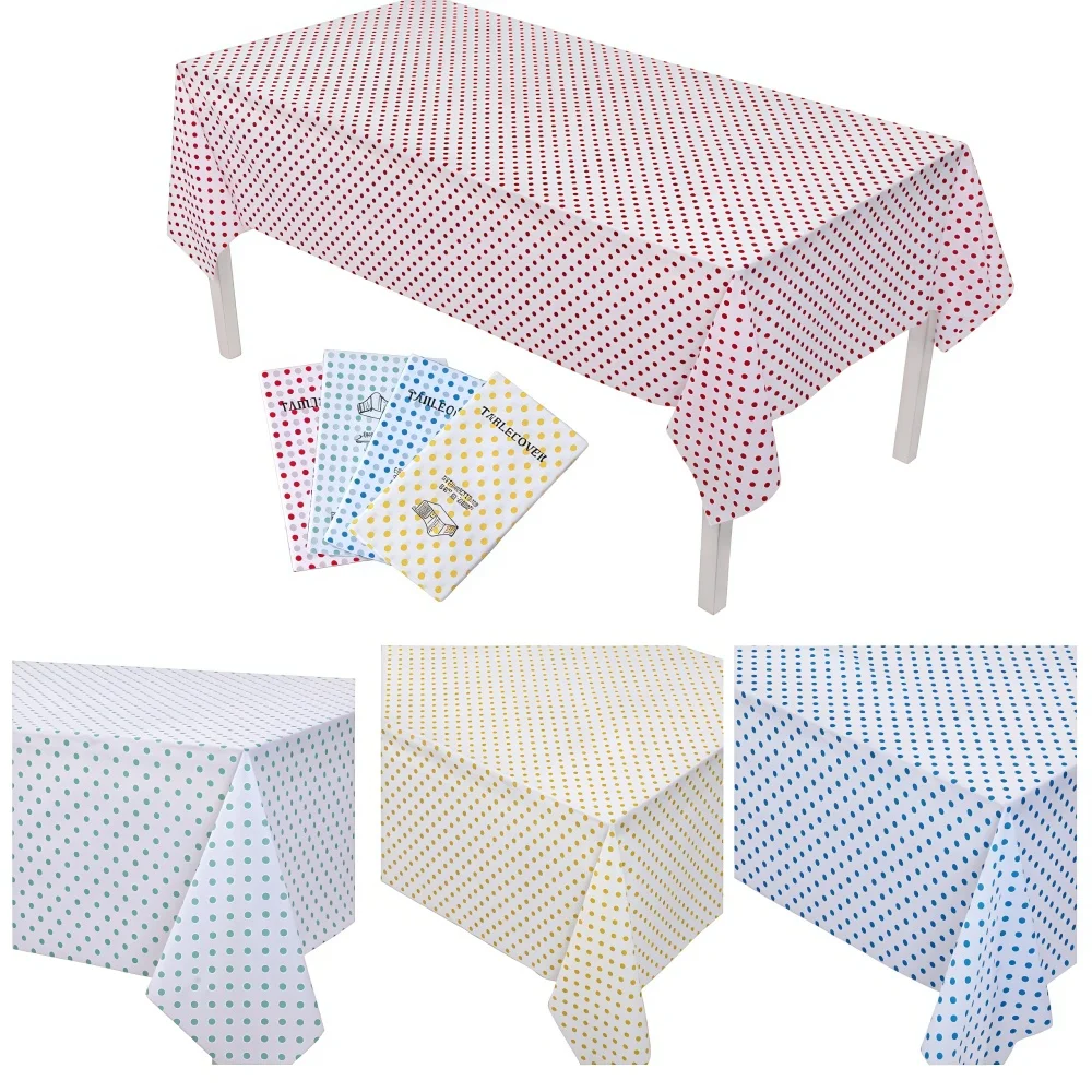 1PC Waterproof Oil Proof PVC Table Cloth Anti-Scalding Table Cover Home Dining Tablecloth Dinner Table Decor Kitchen Accessories