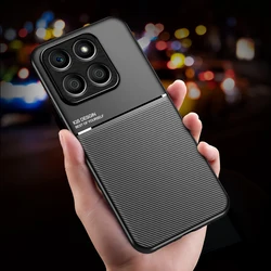 Case For Honor X8B Magnetic Car Built-in Magnet Plate Shockproof Hard Cover For Huawe Honor X8B LLY-LX1 LLY-LX2 LLY-LX3