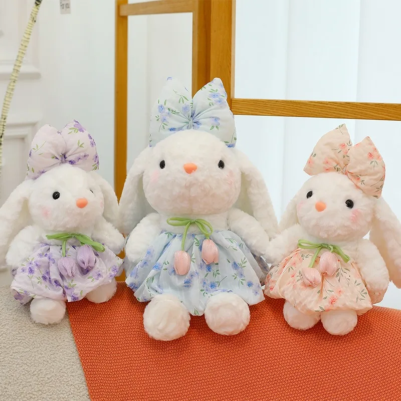 

Kawaii Plush Toy Cute Tutu Rabbit Stuffed Doll Cartoon Amigurumi for Kids Birthday Gift Soft Filled Baby Toy Perfect Present