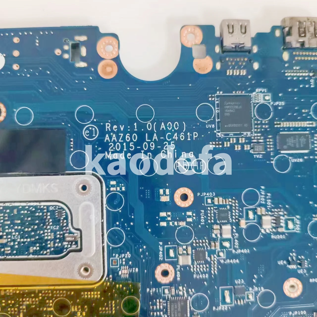 Imagem -06 - Motherboard Laptop para Dell Latitude Aaz60 La-c461p Mainboard para Dell Latitude E7470 7470 Cpu I56300u Ddr4 100 Teste ok
