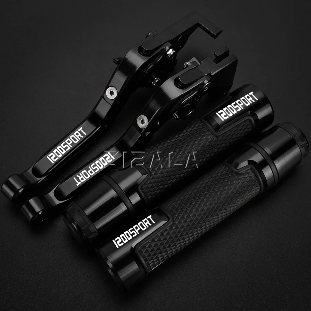 

FOR MOTO GUZZI 1200SPORT 1200sport 2007-2013 2012 2011 2010 2009 Motorcycle Adjustable Brake Clutch Lever 7/8"22MM Handle Grips