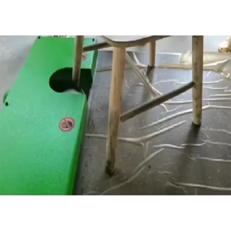 CE Certification Wooden Chair Leg End Cutting Saw Low Noise Consistent Length Wood Chair Making Equipment