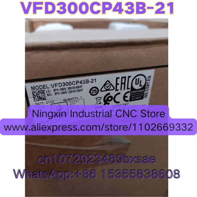 Latest Quotation VFD300CP43B-21 Brand New Original