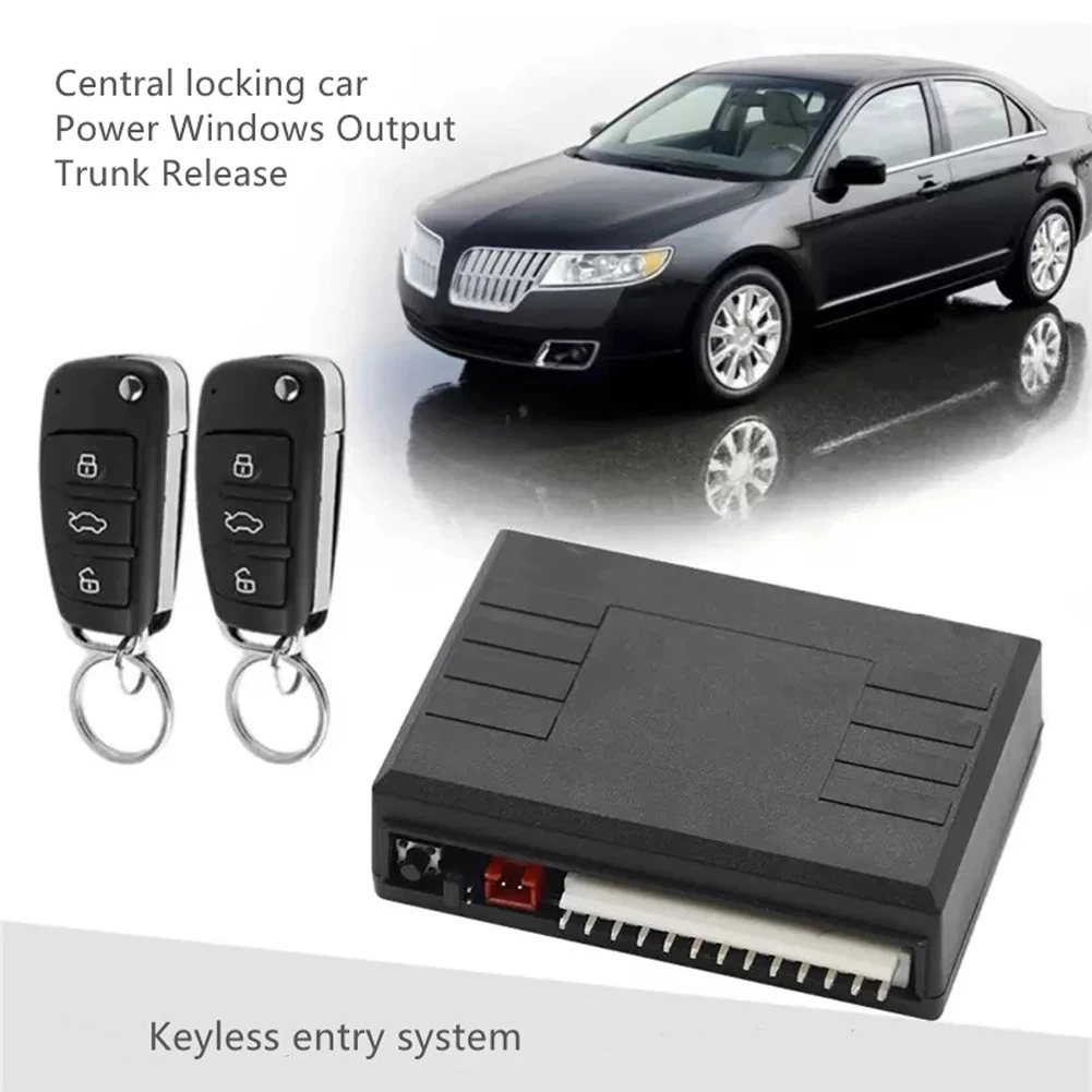 Auto Remote Central Kit 12V Car Central Locking 433.92MHz Car Door Lock DIY Universal Car Security System Car Alarm System
