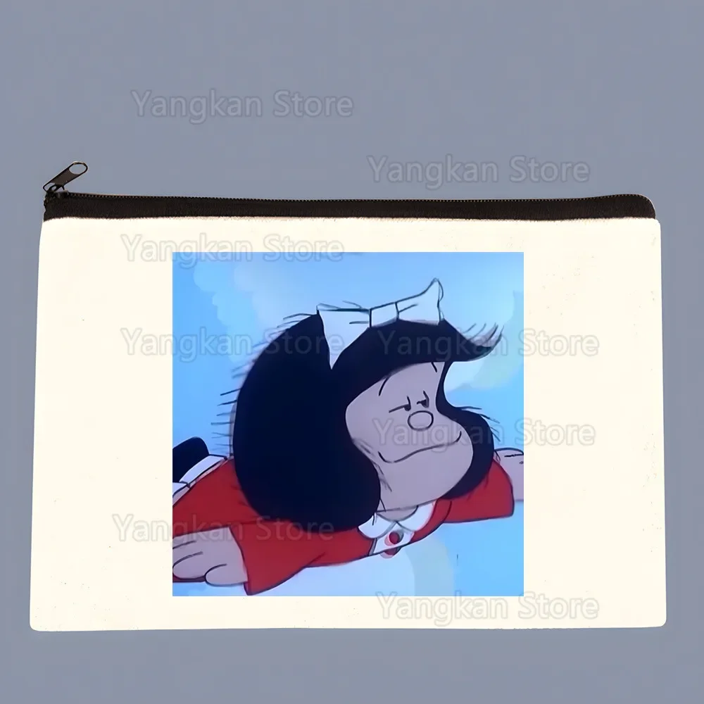 حقيبة مافالدا قماش أبيض نقي محفظة نسائية للعملات المعدنية شعار مخصص كيس التخزين حقيبة قماش قنب حقيبة عملة جديدة مفتاح محفظة نسائية للعملات المعدنية