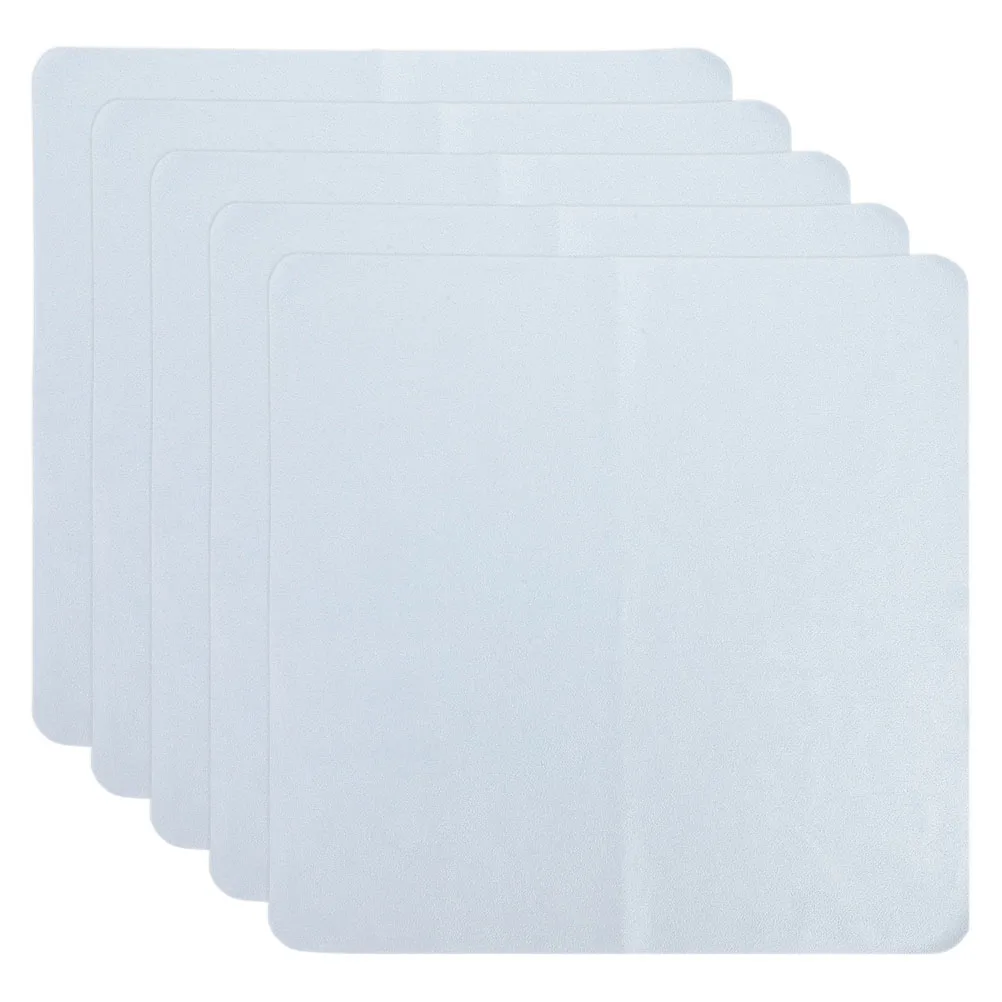 

5pcs Microfiber Glasses Wipes Eyeglass Cleaning Cloths For Lenses Phone Screens Large Size Soft Cloth Wipes Multipurpose Lens