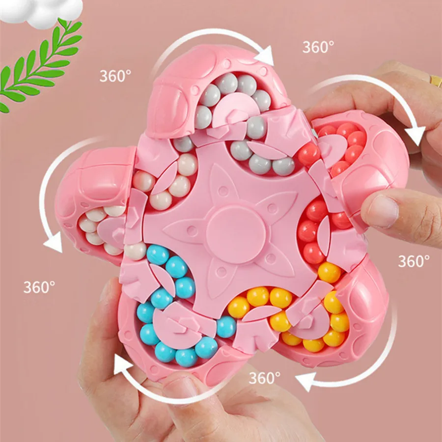 لعبة مكعبات سحرية دوارة ، منتج ممتع ، كوبو ماجيكو لإزالة الضغط ، تطوير الذكاء ، هدية العيد ، عشرة جوانب