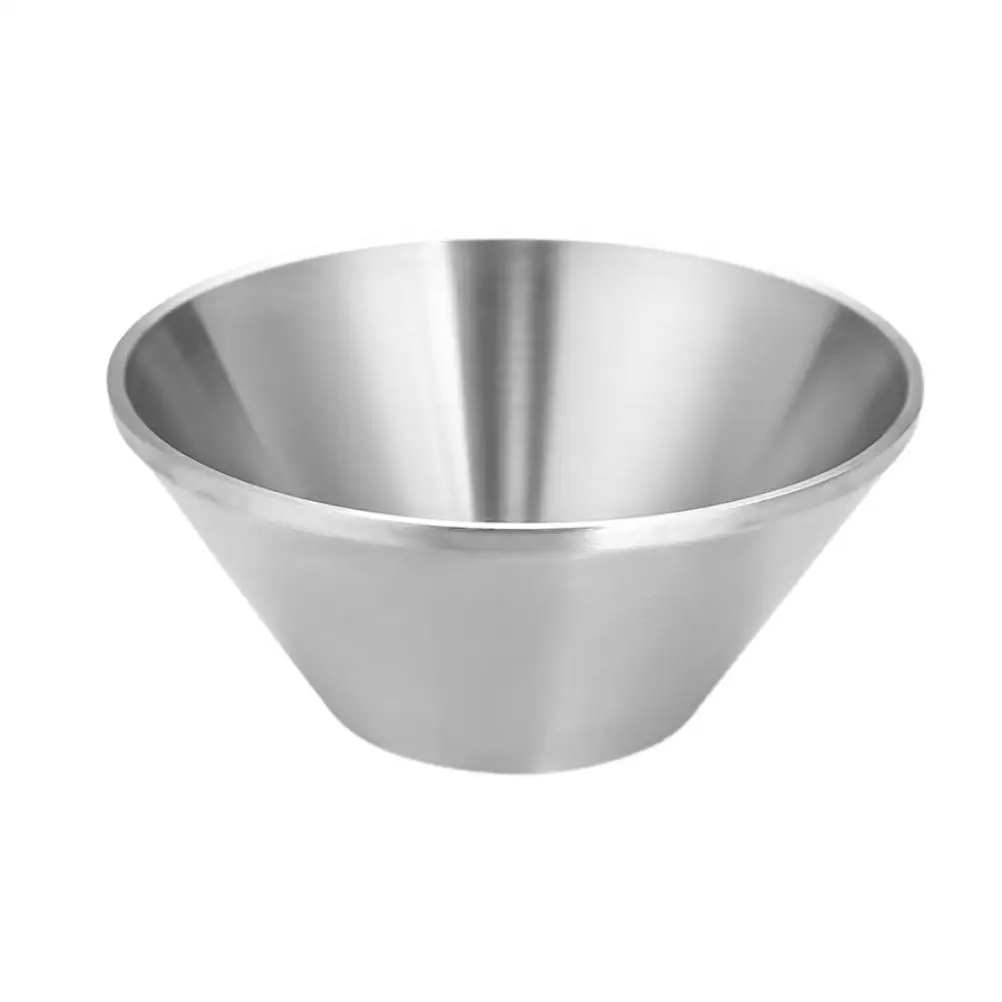 

Stainless Steel Salad Bowl Smoothie Dessert Candy Kitchen Commercial Korean Style Multi Function Ice Cream Fruit Soup