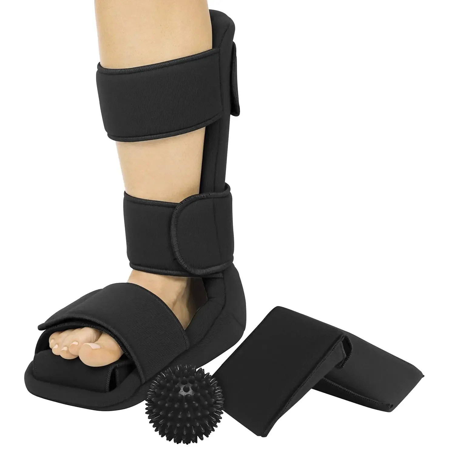 Stretch Foot Drop Ankle Brace Varus Corrector Adjustable Plantar Fasciitis Night Splint Versatile Design Orthopedic Immobilizer