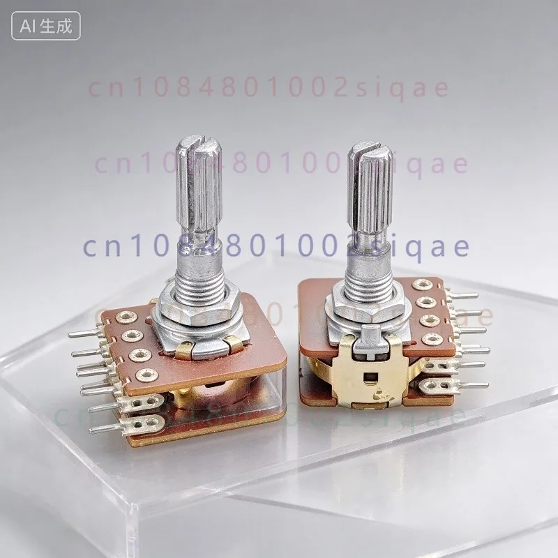 FOR Shonghui 16 Type B1M Dual 8 Pin Potentiometer, Audio High Low Frequency Volume Control