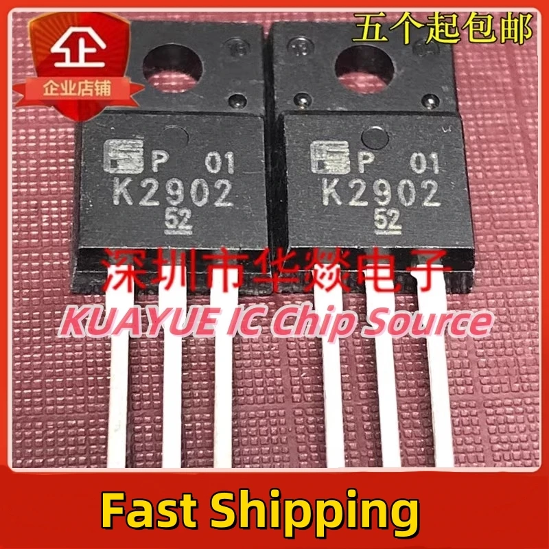 10PCS-30PCS   K2902  2SK2902   TO-220F  60V  45A   Fast Shipping Quality Guarantee