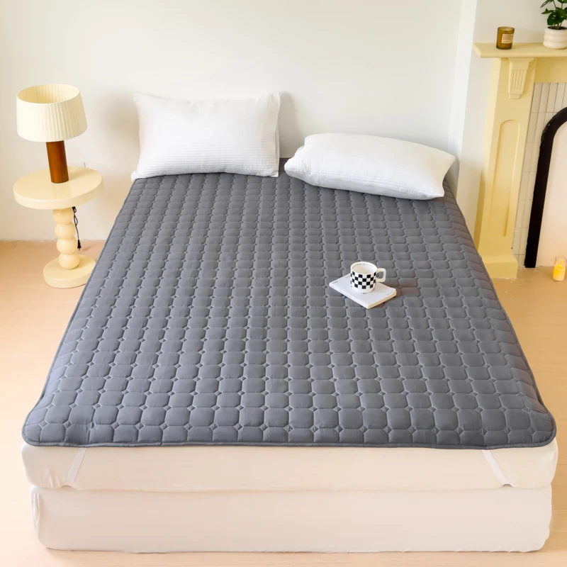 Waterdichte Gewatteerde Matrasbeschermhoes Verdikte Ademende Matras Topper Voor Een Of Tweepersoonsbed