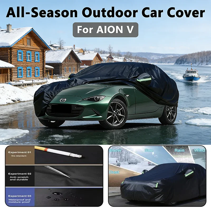 

Car covers for AION V Outdoor Protection Full Car Covers Snow Cover Sunshade Waterproof Dustproof Exterior car accessories