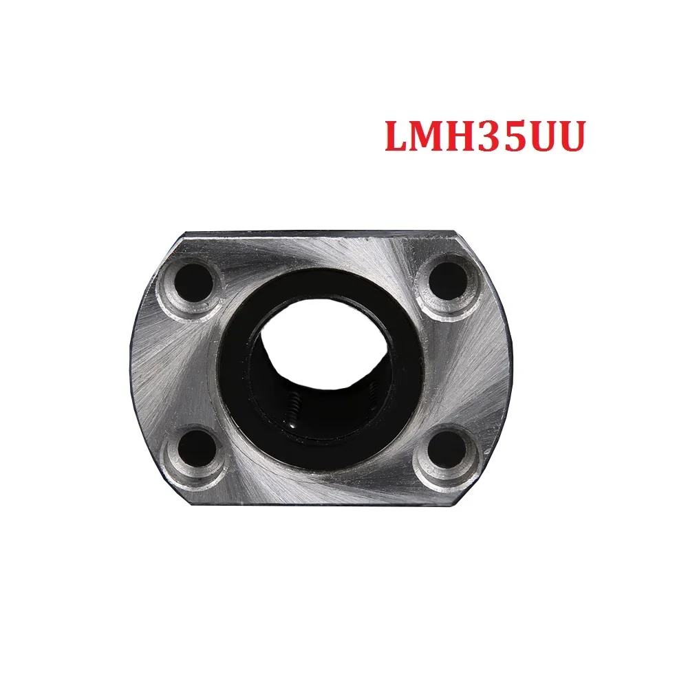 Pack of 1 pcs LMH35UU 35mm Ellipse Flange Type CNC Linear Motion Bushing Ball Bearing