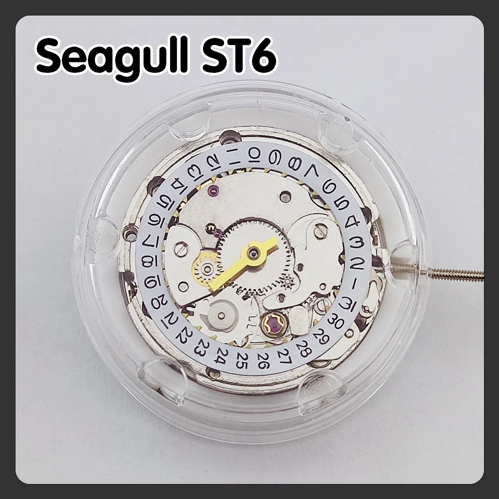 Movimento Seagull ST6 Movimento dell'orologio Parti dell'orologio Accessori di ricambio Movimento dell'orologio da donna Movimento automatico