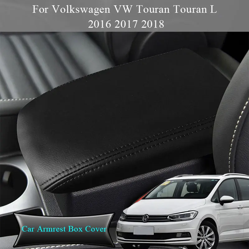 

Чехол на подлокотник автомобиля для Volkswagen VW Touran Touran L 2016 2017 2018, аксессуары, накладка на центральную консоль, подушка