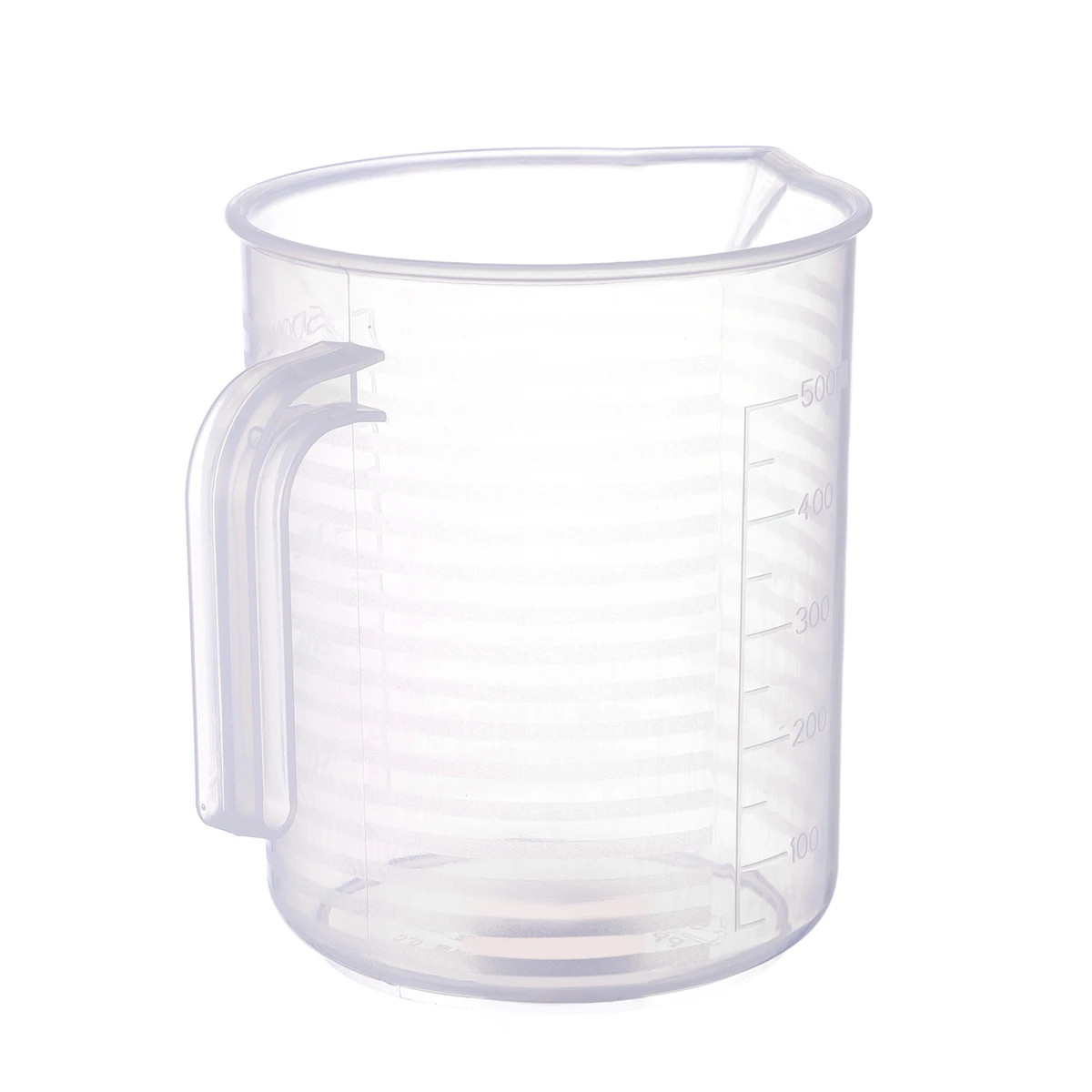 

Transparent Measuring Cup Stackable Cups Lids Juice Containers Baking Home Use Food Grade PP Lightweight Scale Lines H