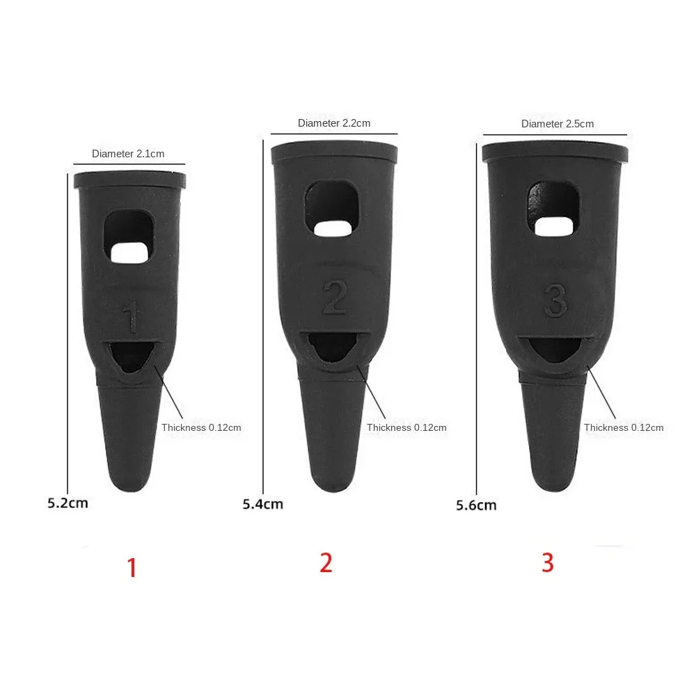 Silikon Touch Finger Abdeckung Hohe Präzision Empfindlichkeit Universal Stylus Bildschirme Stifte Multifunktional